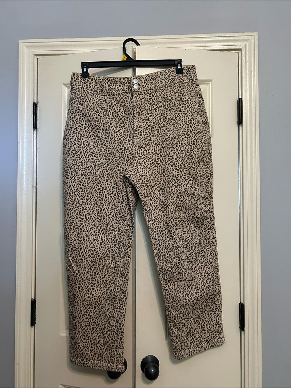 Anthropologie Animal Print Pants
